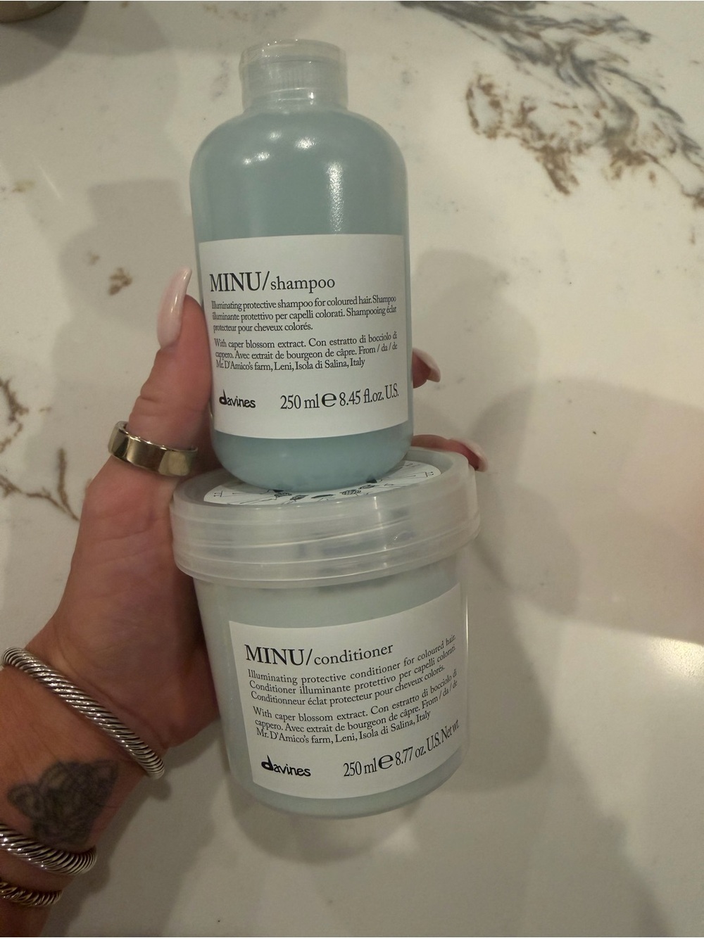 Davines Minu Shampoo & Conditioner DUO